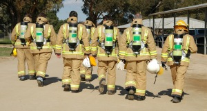Crews heading to a training exercise