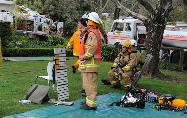 House fire, Summertown - September 2011