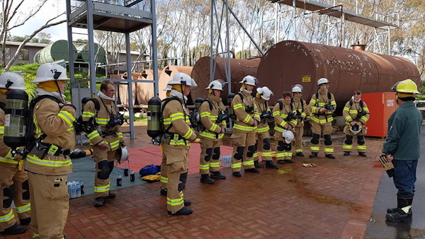 Breathing Apparatus training, STC - August 2016