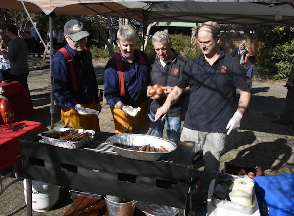 Democracy sausage BBQ, Aldgate - July 2018