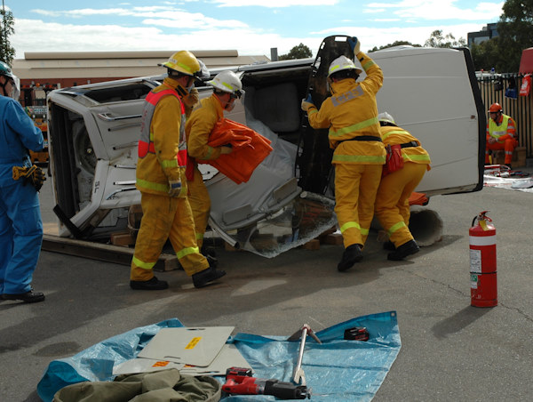 Road Crash Rescue Challenge, Wayville - April 2006