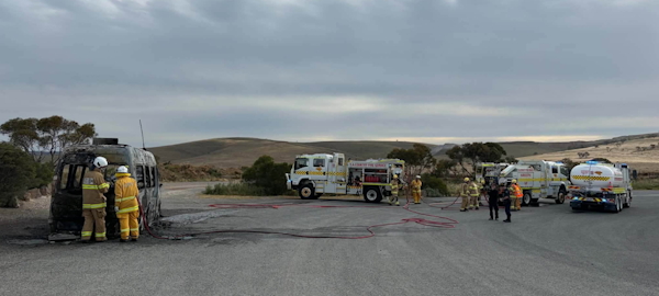 Vehicle fire, Dutton East