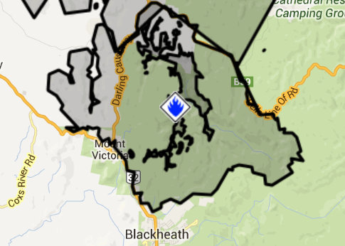 State Mine Fire (Lithgow and Blue Mountains Local Government area)