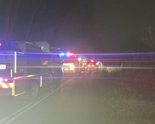 Grass and scrub fire, Mylor from Bridgewater CFS