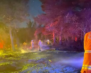 Scrub fire, Tantanoola from Sue Foureur