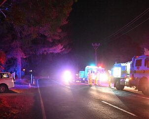 House fire, Carey Gully from Ashley Hosking, CFS Promotions Unit