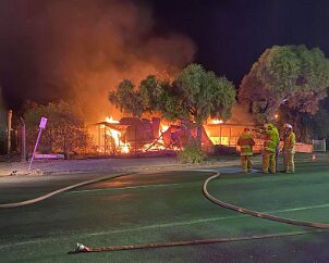 House fire, Spalding from Neil McKee