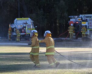 Cadet training, Ashton from Ashley Hosking, CFS Promotions Unit