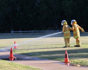 Cadet training, Ashton from Ashley Hosking, CFS Promotions Unit