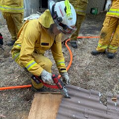 Power tools training, Hindmarsh Valley from Hindmarsh Valley CFS
