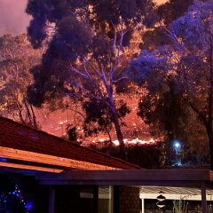 Scrub fire, Macclesfield from Littlehampton CFS