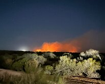 Scrub fire, Katarapko from Barmera CFS