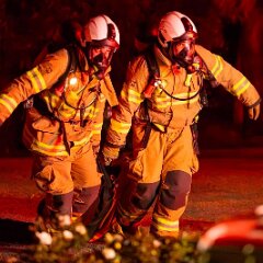 Structure fire exercise, Blackwood from Steve Schueler