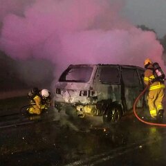 Crash and car fire, Strathalbyn from Strathalbyn CFS