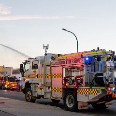 Structure fire, Gawler from Braeden Gatt