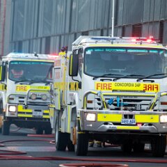 Structure fire, Gawler from Braeden Gatt