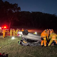 Joint brigade training, Montacute from Montacute CFS