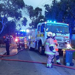 House fire, Aldinga from McLaren Vale CFS