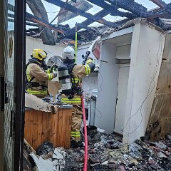 House fire, Aldinga from McLaren Vale CFS