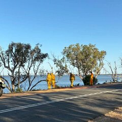 Grass and stump fire, Overland Corner from Barmera CFS