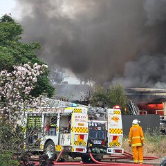 House fire, Murray Bridge from Robert Roylance