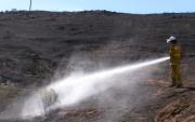 Grass fire, Kanmantoo