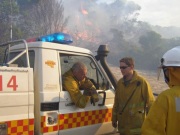 Scrub fire, Kangaroo Island