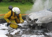 Car fire, Hawthorndene