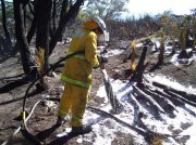 Scrub fire, Hindmarsh Valley