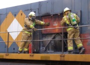 Locomotive fire, Nairne