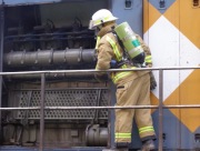 Locomotive fire, Nairne