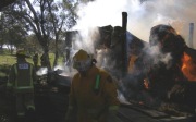 Shed fire, Wistow