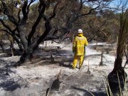 Scrub fire, Kangaroo Island