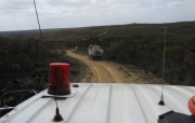 Scrub fire, Gosselands, KI