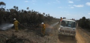 Scrub fire, Gosselands, KI