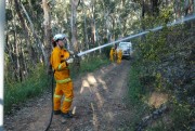 Out of control burn off, Basket Range