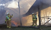 Shed fire, Wistow