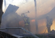 Shed fire, Wistow