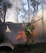 Shed fire, Wistow