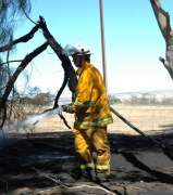 Grass fire, Dawsley