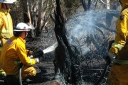 Grass fire, Dawsley