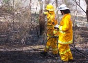 Grass fire, Callington