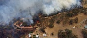 Grass / Scrub fire, One Tree Hill