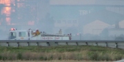 Grass fire, Port Adelaide