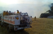 Grass / scrub fire, Onkaparinga Gorge