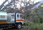 Grass / scrub fire, Onkaparinga Gorge