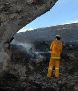 Grass fire, Harrogate