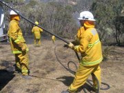 Grass / scrub fire, Onkaparinga Gorge