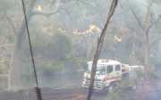 Grass / scrub fire, Onkaparinga Gorge