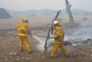 Scrub fire, Big Swamp, Pt Lincoln